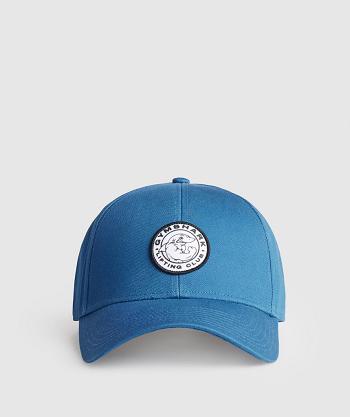 Czapki Akcesoria Gymshark Legacy Cap Niebieskie | PL 4237SGL